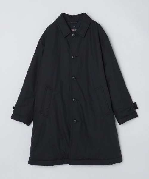 SHIPS:〈撥水〉Thinsulate 中綿 ステンカラーコート 中綿 Thinsulate