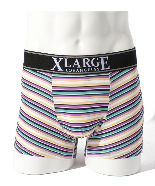 XLARGE(エクストララージ)/XLARGE ボクサーパンツ Border patchwork 父の日 プレゼント ギフト/img06