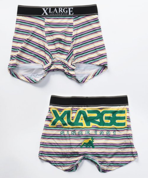 XLARGE(エクストララージ)/XLARGE ボクサーパンツ Border patchwork 父の日 プレゼント ギフト/img15