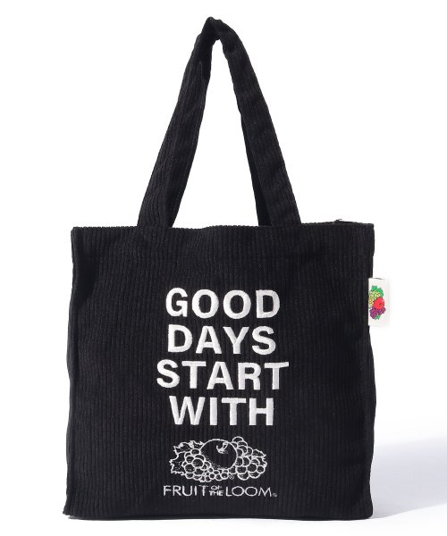 FRUIT OF THE LOOM(フルーツオブザルーム)/FRUIT OF THE LOOM CORDUROY MINI TOTE BAG/img03