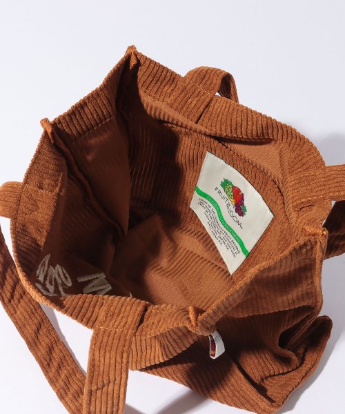 FRUIT OF THE LOOM(フルーツオブザルーム)/FRUIT OF THE LOOM CORDUROY MINI TOTE BAG/img08