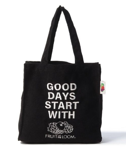 FRUIT OF THE LOOM(フルーツオブザルーム)/FRUIT OF THE LOOM CORDUROY MINI TOTE BAG/img18