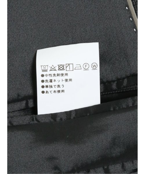 TAKA-Q(タカキュー)/Woolen Tec On スリムフィット 2ボタンジャケット チェックグレー メンズ セットアップ ジャケット ビジネス カジュアル アウター 通勤 仕事 /img12