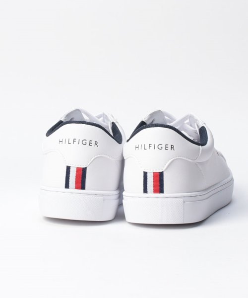 TOMMY HILFIGER(トミーヒルフィガー)/【TOMMY HILFIGER / トミーヒルフィガー】tmBRECON スニーカー メンズ ローカット プレゼント 綺麗目 白スニーカー 黒スニーカー/img02