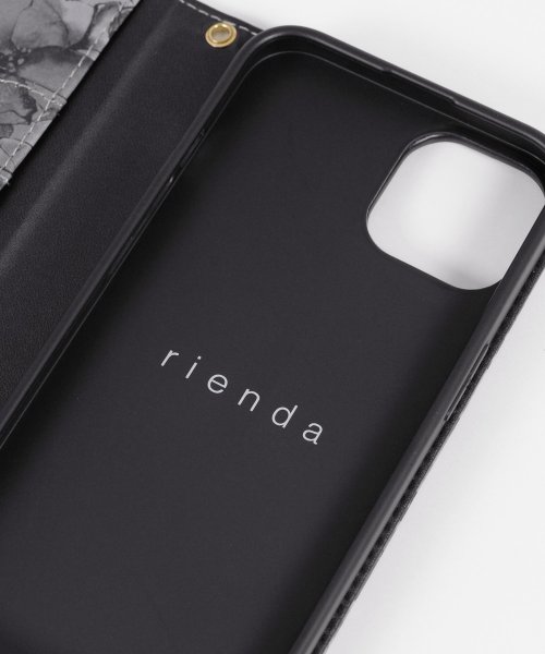 rienda(リエンダ)/iPhone15 iphone15pro  iphone14 iphone13 ケース ブランド リエンダ rienda プリント 手帳型 ケース/img13