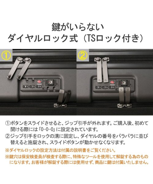 ACEGENE(エースジーン)/日本正規品 エースジーン キャリーバック スーツケース 機内持ち込み ace.GENE フロントオープン 小さめ 28L コンビクルーザー TR 05151/img07