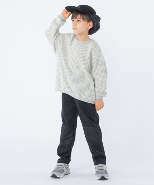 SHIPS KIDS(シップスキッズ)/SHIPS KIDS:100～130cm / ポコポコ ワッフル 長袖 カットソー/img03