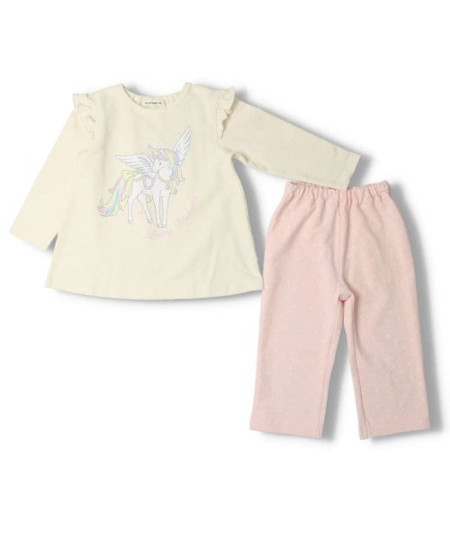 Kids Foret(キッズフォーレ)/【子供服】 Kids Foret (キッズフォーレ)　ユニコーンプリントミニ裏毛パジャマ 90cm～140cm B51701/img02