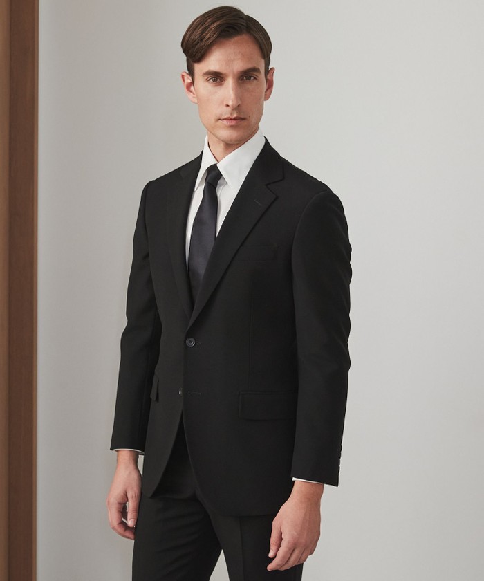 WEAR BLACK】フォーマル用_サテン無地 ネクタイ(505673931