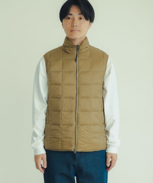 ITEMS URBANRESEARCH(アイテムズアーバンリサーチ（メンズ）)/TAION　HI NECK W－ZIP DOWN VEST/img08