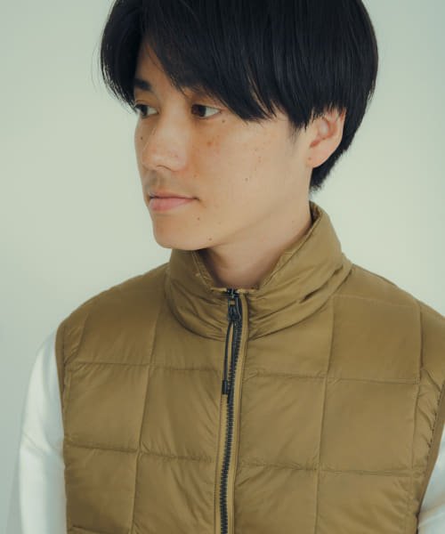 ITEMS URBANRESEARCH(アイテムズアーバンリサーチ（メンズ）)/TAION　HI NECK W－ZIP DOWN VEST/img11