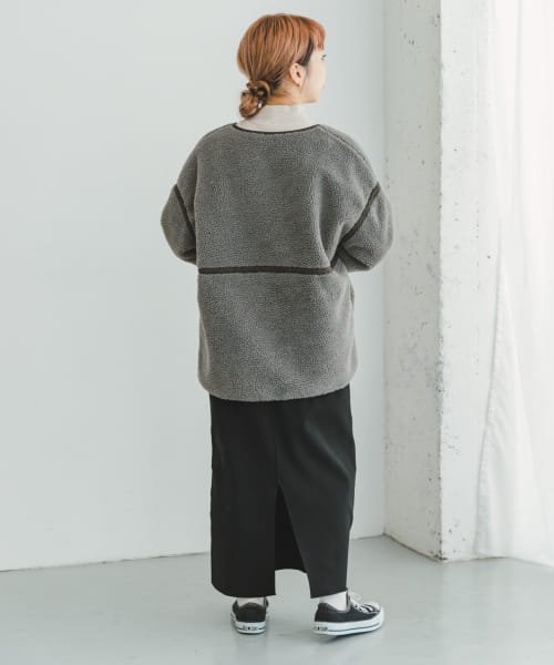 ITEMS URBANRESEARCH(アイテムズ アーバンリサーチ（レディース）)/ボアパイピングジャケット/img12