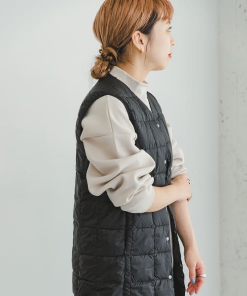 ITEMS URBANRESEARCH(アイテムズ アーバンリサーチ（レディース）)/TAION　V NECK LONG DOWN VEST/img02