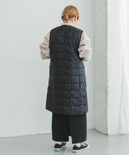 ITEMS URBANRESEARCH(アイテムズ アーバンリサーチ（レディース）)/TAION　V NECK LONG DOWN VEST/img05