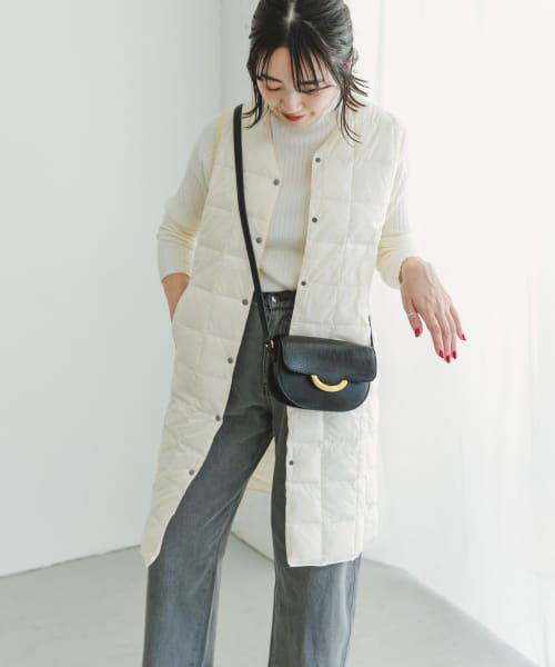 ITEMS URBANRESEARCH(アイテムズ アーバンリサーチ（レディース）)/TAION　V NECK LONG DOWN VEST/img07