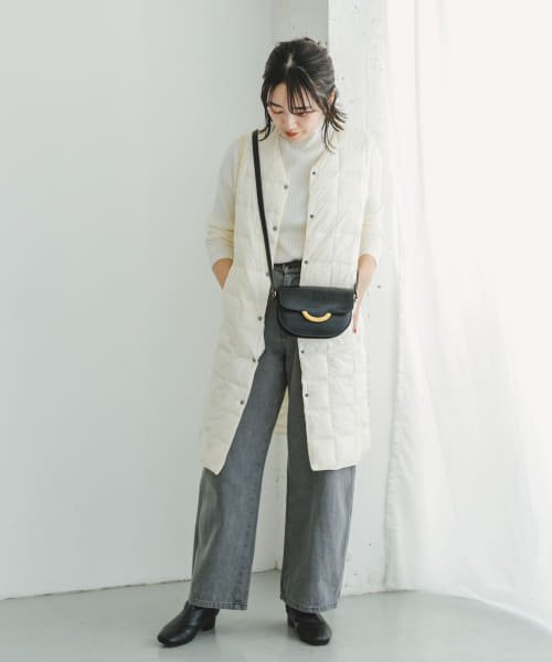 ITEMS URBANRESEARCH(アイテムズ アーバンリサーチ（レディース）)/TAION　V NECK LONG DOWN VEST/img09