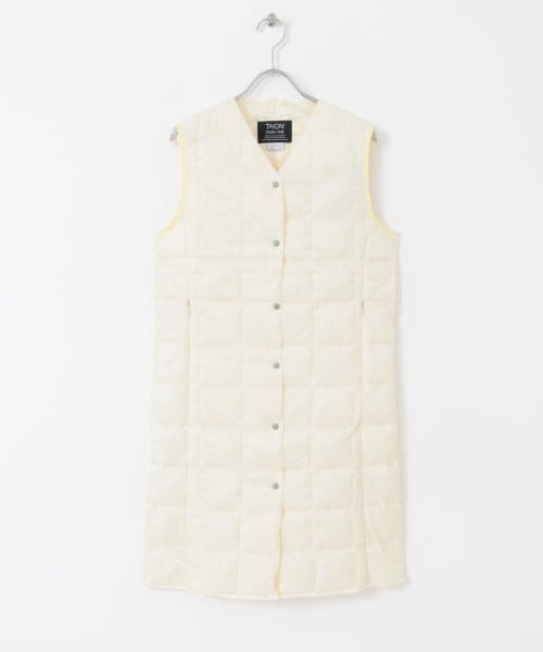 ITEMS URBANRESEARCH(アイテムズ アーバンリサーチ（レディース）)/TAION　V NECK LONG DOWN VEST/img22