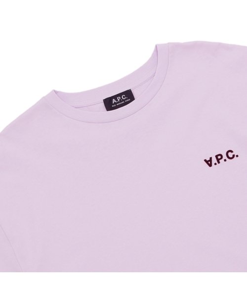 A.P.C.(アーペーセー)/アーペーセー Tシャツ カットソー 半袖カットソー トップス パープル メンズ APC H26295 COFDW HAD/img03