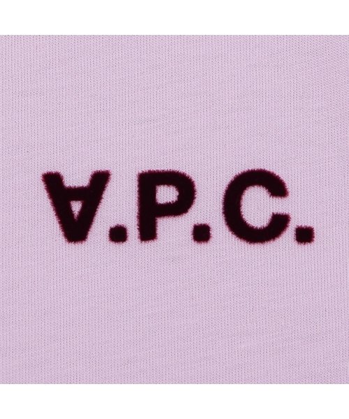 A.P.C.(アーペーセー)/アーペーセー Tシャツ カットソー 半袖カットソー トップス パープル メンズ APC H26295 COFDW HAD/img06