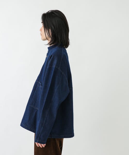 URBAN RESEARCH Sonny Label(アーバンリサーチサニーレーベル)/ARMY TWILL　Denim Dot Botton Smock/img16