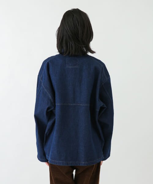 URBAN RESEARCH Sonny Label(アーバンリサーチサニーレーベル)/ARMY TWILL　Denim Dot Botton Smock/img17