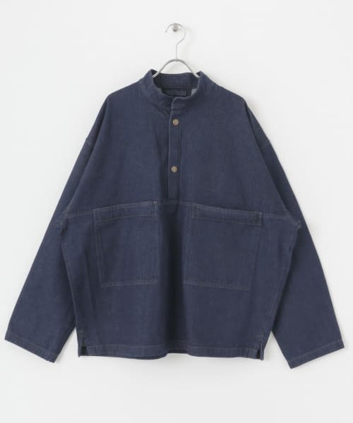 URBAN RESEARCH Sonny Label(アーバンリサーチサニーレーベル)/ARMY TWILL　Denim Dot Botton Smock/img22