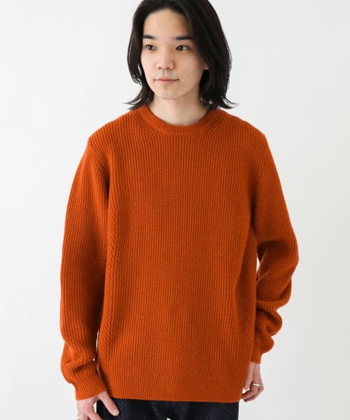 URBAN RESEARCH Sonny Label(アーバンリサーチサニーレーベル)/ウォッシャブルウール混クルーネックニット/img29