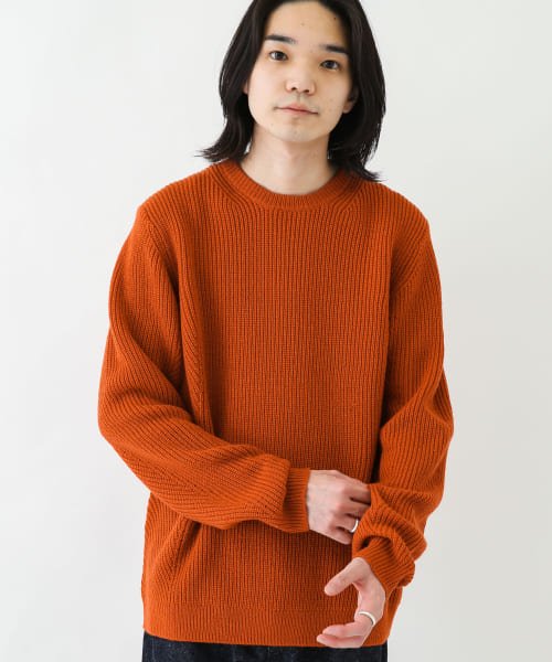 URBAN RESEARCH Sonny Label(アーバンリサーチサニーレーベル)/ウォッシャブルウール混クルーネックニット/img30