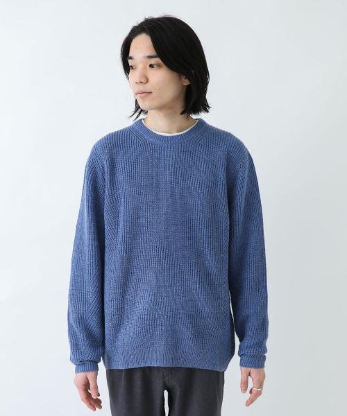 URBAN RESEARCH Sonny Label(アーバンリサーチサニーレーベル)/ウォッシャブルウール混クルーネックニット/img35