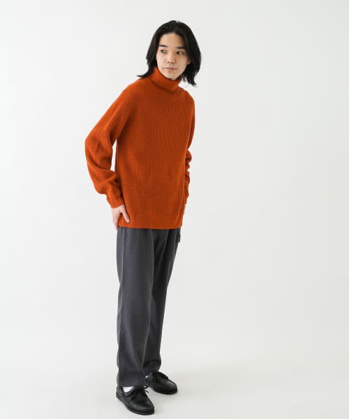 URBAN RESEARCH Sonny Label(アーバンリサーチサニーレーベル)/ウォッシャブルウール混タートルニット/img39