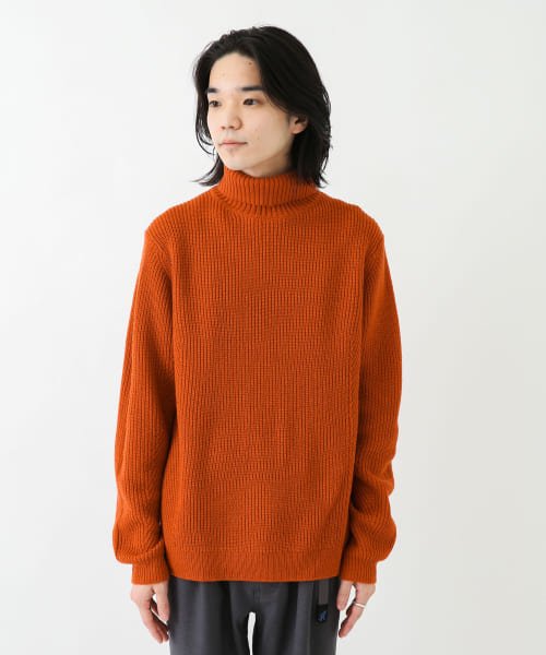 URBAN RESEARCH Sonny Label(アーバンリサーチサニーレーベル)/ウォッシャブルウール混タートルニット/img44