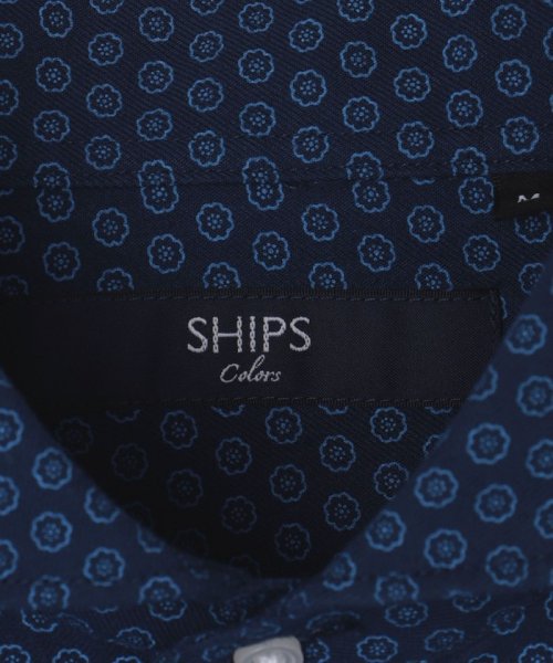 SHIPS Colors  MEN(シップスカラーズ　メン)/SHIPS Colors:ワイドカラー プリント ドレス ネルシャツ/img06