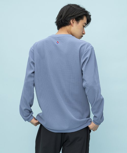 le coq sportif (ルコックスポルティフ)/ヘランカワッフルロングスリーブシャツ/img01