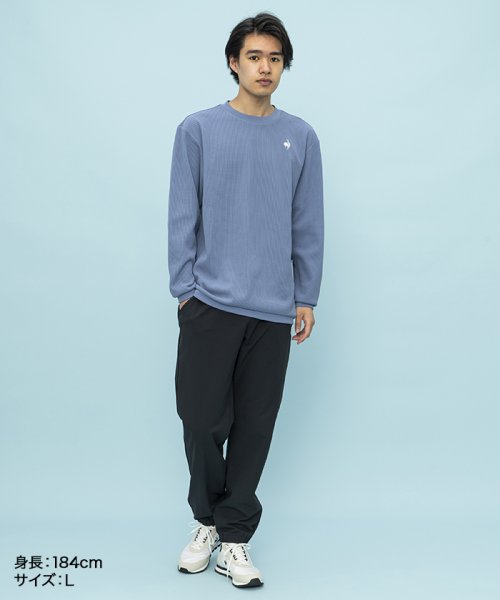 le coq sportif (ルコックスポルティフ)/ヘランカワッフルロングスリーブシャツ/img02