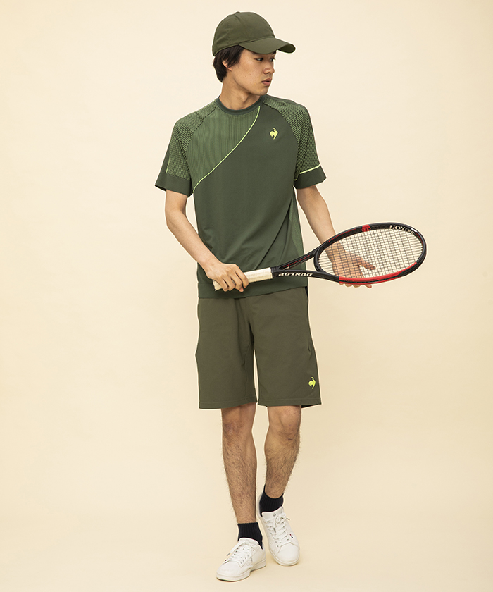 Le coq sportif のハーフパンツ テニスハーフパンツ