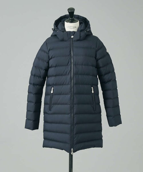 【PYRENEX / ピレネックス】　SPOUTNIC LONG/スプートニック モデル：H170 B86 W61 H90 着用サイズ：36ネイビー