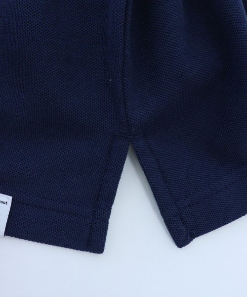 GIORDANO(ジョルダーノ)/スモールライオン刺繍ドライストレッチ半袖ポロシャツ/img39