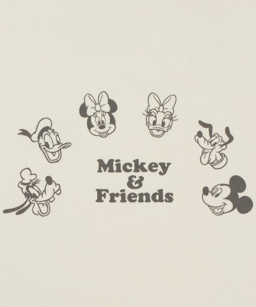 DISNEY(DISNEY)/【DISNEY/ディズニー】Mickkey＆Friends 裏シャギークルートレーナー/img14