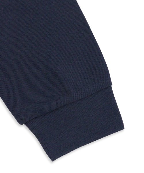 GIORDANO(ジョルダーノ)/ビッグライオン刺繍ドライストレッチ長袖ポロシャツ/img35