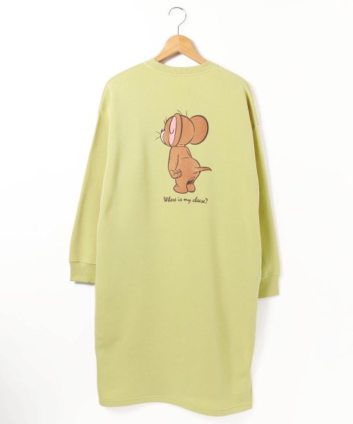 ALWAYS GOOD TIME NEW BASIC STORE(オールウェイグッドタイムニューベーシックストア)/【TOM & JERRY/トムとジェリー】裏起毛クルーネックワンピース/img16