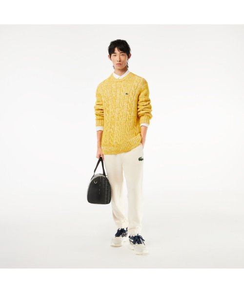 LACOSTE UNISEX(ラコステ　ユニセックス)/メランジェケーブルニットセーター/img04