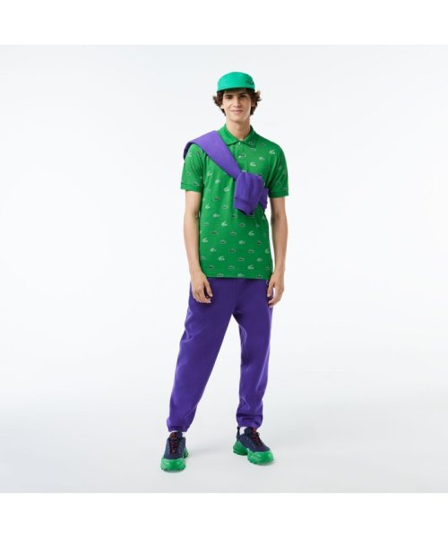 LACOSTE Mens(ラコステ　メンズ)/オールオーバーワニロゴプリントポロシャツ/img06