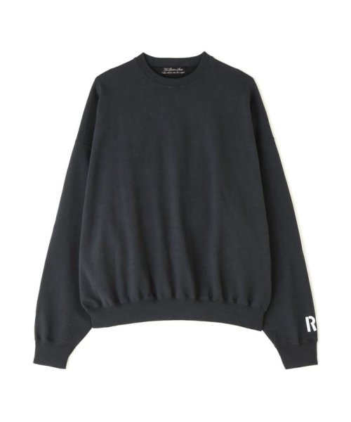 REMI RELIEF(レミレリーフ) 別注LW加工裏毛BIGサイズクルースウェット REMI C81 W72 H88