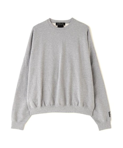REMI RELIEF(レミレリーフ) 別注LW加工裏毛BIGサイズクルースウェット REMI C81 W72 H88