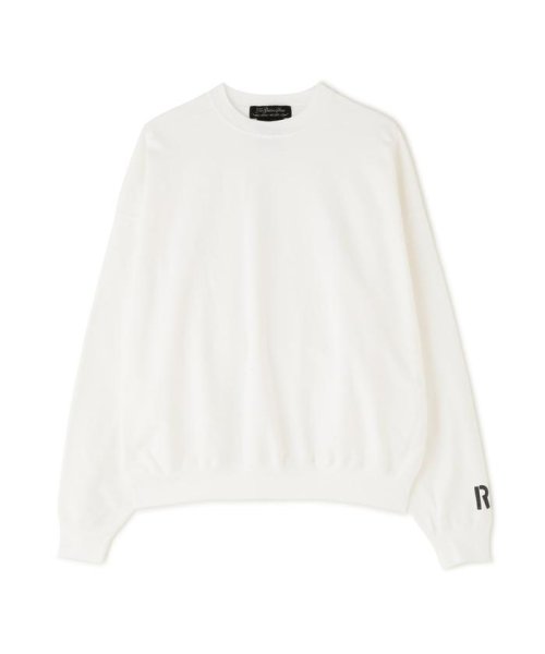 REMI RELIEF(レミレリーフ) 別注LW加工裏毛BIGサイズクルースウェット REMI C81 W72 H88