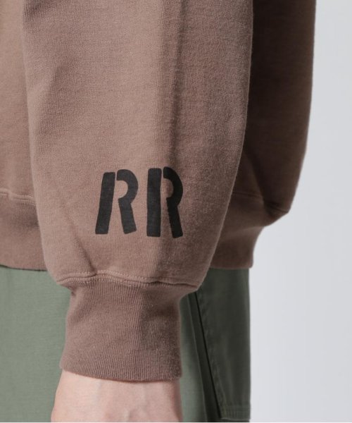 REMI RELIEF(レミレリーフ) 別注LW加工裏毛BIGサイズクルースウェット REMI C81 W72 H88