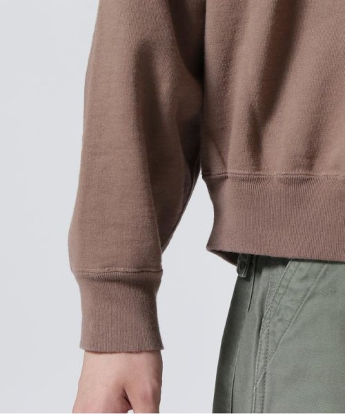 REMI RELIEF(レミレリーフ) 別注LW加工裏毛BIGサイズクルースウェット REMI C81 W72 H88