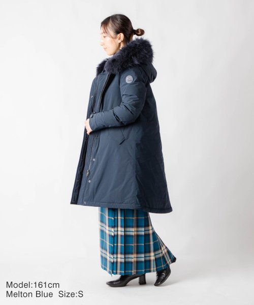 WOOLRICH(ウールリッチ)/WOOLRICH ウールリッチ ダウンコート Keystone CFWWOU0715FRUT3128 レディース アウター 秋冬 ブラック XS S M L/img04