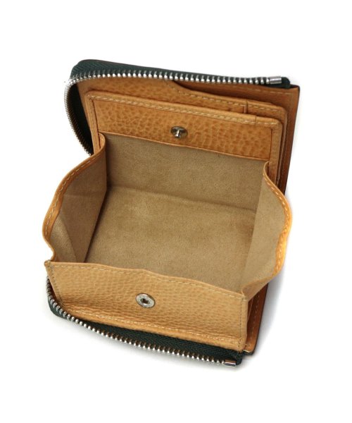 イズイット 財布 IS/IT ヒッチ L字ファスナー二つ折り財布 L字 二つ折り ファスナー 小銭入れ 小さめ コンパクト 本革 レザー メンズ 974613 