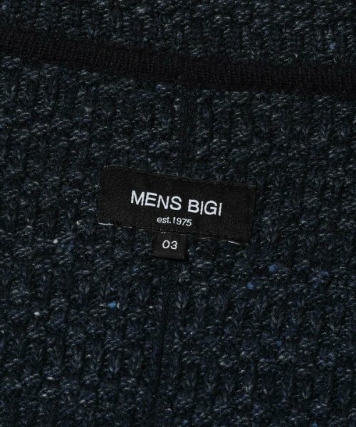 Men's Bigi(メンズビギ)/7G鹿の子リブニットジャケット/img18